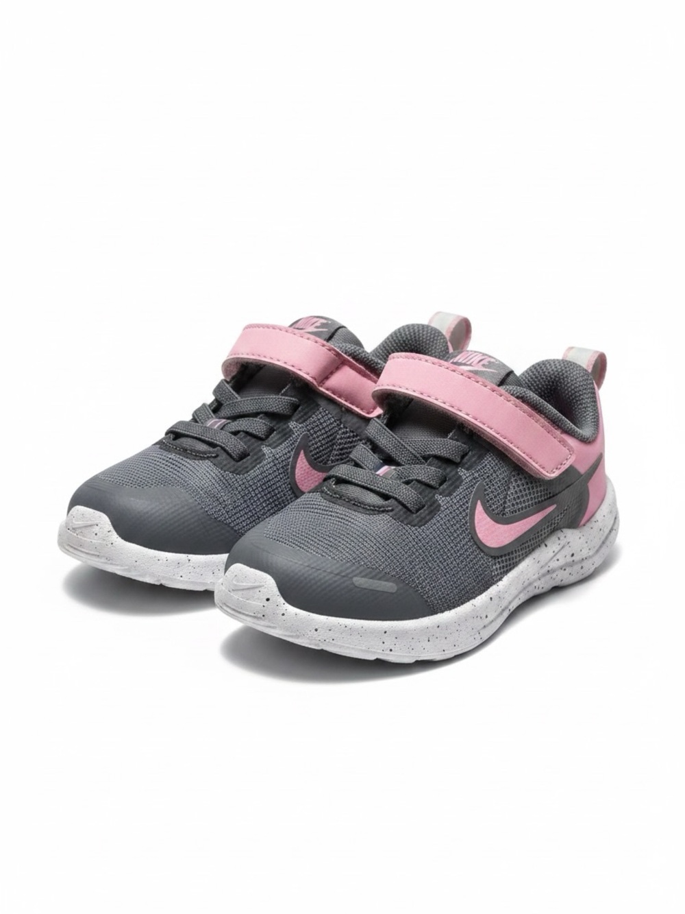 Nike Downshifter 12- kids 7c in grey and orange